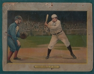 1910-11 T3 #50 Chief Myers At Bat Turkey Red Cigarettes