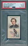 1924 #19 Edgar Allen Poe J. Millhoff & Co. PSA 6 (MK)