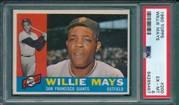 1960 Topps #200 Willie Mays PSA 6