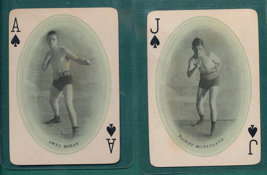 1910-20s Boxers Lot of (6) W/ Jack Dempsey