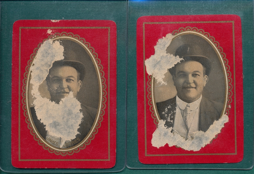 1910-20s Boxers Lot of (6) W/ Jack Dempsey
