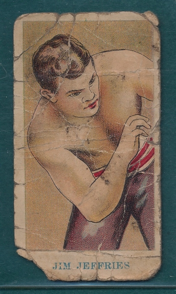 1909 E75 Boxers Lot of (9) American Caramel Co. W/ Jim Jefferies