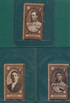 1912 C46 Hardy, Ganzel & Brockett, Imperial Tobacco, Lot of (3)