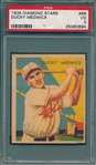 1934-36 Diamond Star #66 Ducky Medwick PSA 3