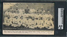 1906 Chicago White Sox Baseball Team, PC, SGC 1