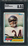 1981 Topps FB #400 Walter Payton SGC 8.5