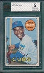 1969 Topps #20 Ernie Banks BVG 5