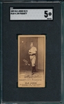 1889 N172 #165-4 Jim Fogerty Old Judge Cigarettes SGC 5