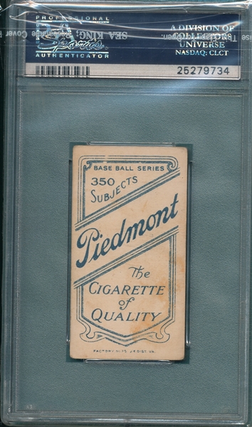 1909-1911 T206 Krause, Portrait, Piedmont Cigarettes PSA 2