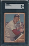 1962 Topps #050 Stan Musial SGC 3