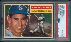 1956 Topps #5 Ted Williams PSA 4 *Gray*