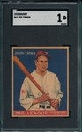 1933 Goudey #63 Joe Cronin SGC 1