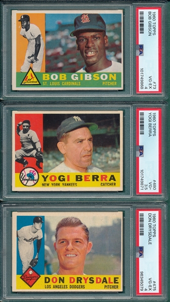 1960 Topps Baseball Near Set (565/572) 