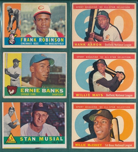 1960 Topps Baseball Near Set (565/572) 