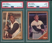 1962 Topps Baseball Complete Set (598) Plus (10) Variations