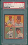 1935 Goudey #8-H W/ Kuhel PSA 6