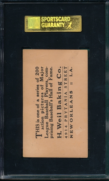 1917 D328 #83 Harold Janvrin SGC 20