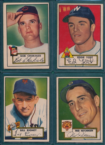 1952 Topps Lot of (17) W/ Jensen
