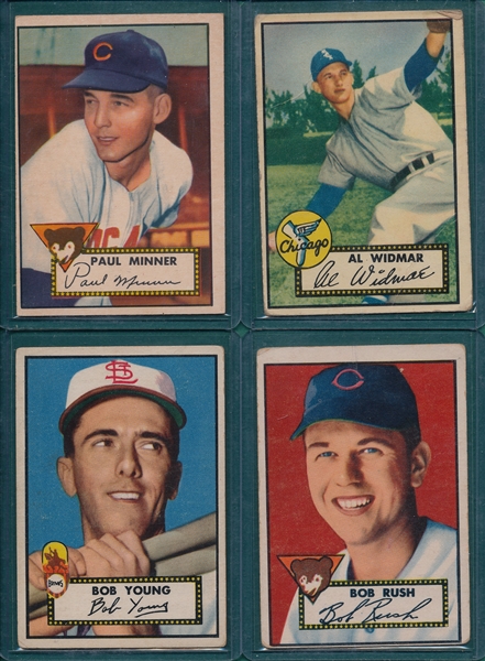 1952 Topps Lot of (17) W/ Jensen