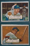 1952 Topps Lot of (17) W/ Hopp
