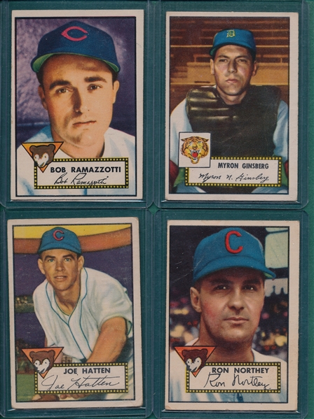 1952 Topps Lot of (17) W/ Hopp
