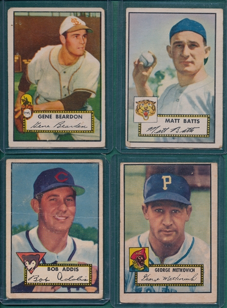 1952 Topps Lot of (17) W/ Hopp