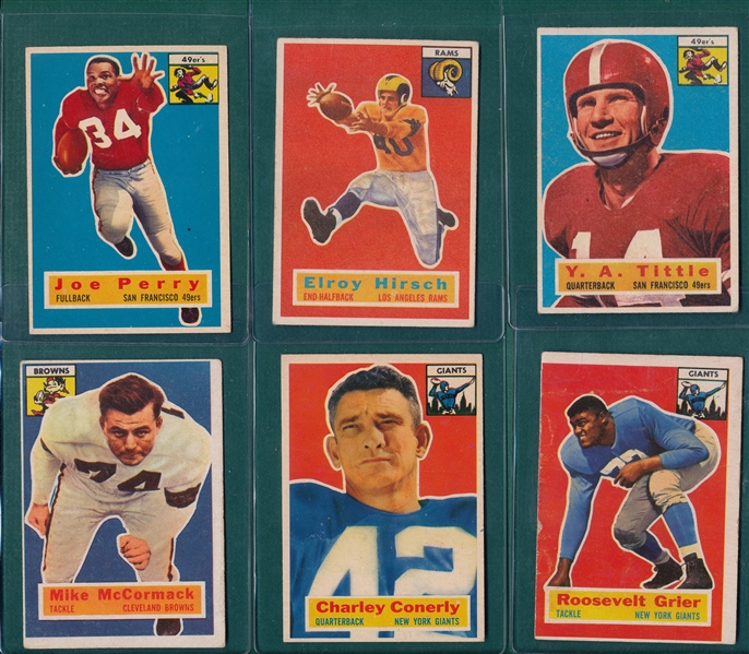 1956 Topps Football Complete Set (120)