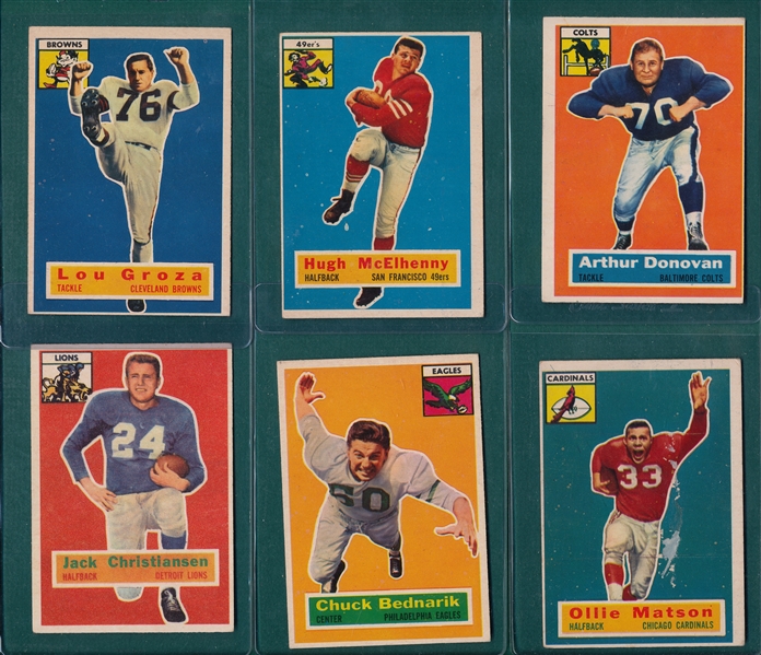 1956 Topps Football Complete Set (120)