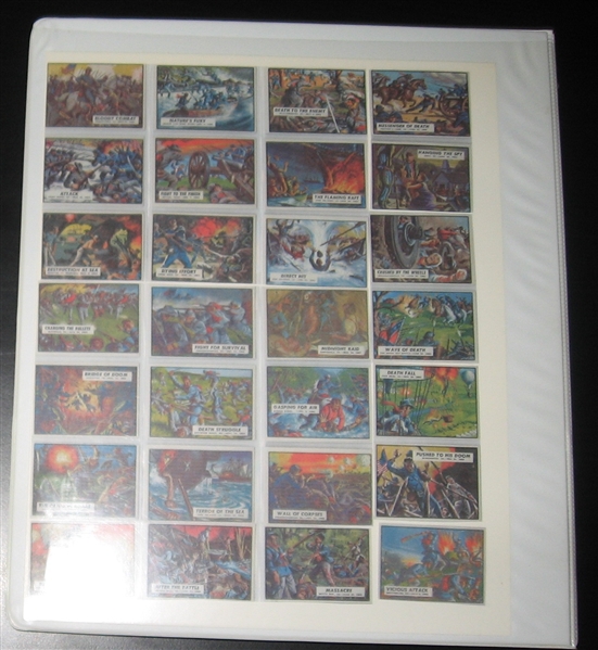 1962 Topps Civil War Complete Set (88)