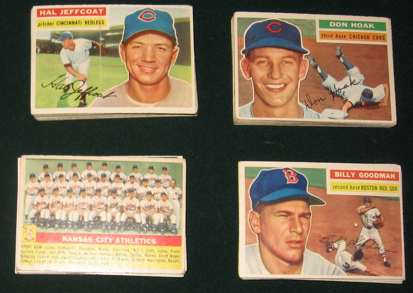 1956 Topps Lot of (79) W/ McDermott 