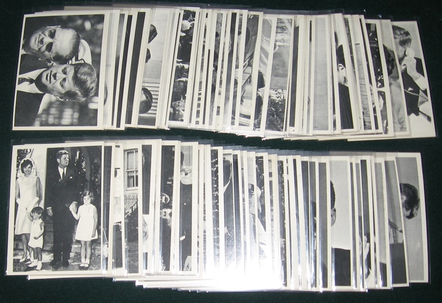 1964 Topps John F. Kennedy Complete Set (77)