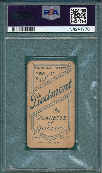 1909-1911 T206 Manion Piedmont Cigarettes PSA 1 *Southern League*