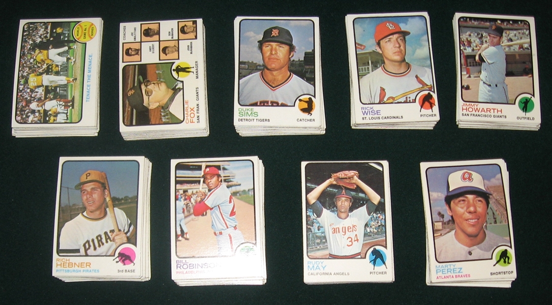1973 Topps Lot of Over (300) W/ Hi #s