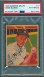 1934-36 Diamond Star #71 Ossie Bluege PSA Authentic *Autographed*