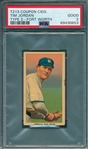 1914 T213-2 Jordan, Fort Worth, Coupon Cigarettes PSA 2