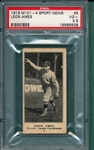 1916 M101-4 #5 Leon Ames PSA 3.5 *Ad Back*