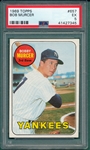 1969 Topps #657 Bobby Murcer PSA 5 *Hi #*
