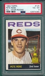 1964 Topps #125 Pete Rose PSA 4