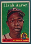 1958 Topps #30 Hank Aaron