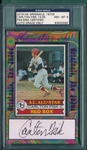 2016 Historic Autographs Carlton Fisk PSA/DNA 8