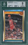 1988 Fleer Basketball #120 Michael Jordan, AS, BVG 9