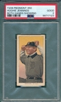 1909-1911 T206 Jennings, Two Hands, Piedmont Cigarettes, PSA 2