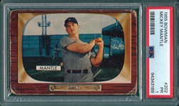 1955 Bowman #202 Mickey Mantle PSA 1