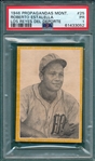 1946 Propagandas Montiel Los Reyes del Deporte, #25 Roberto Estalella PSA 1