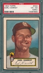 1952 Topps #402 Earl Harrist PSA 4 (MC) *Hi #*