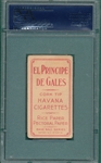 1909-1911 T206 Dougherty, Arm In Air, El Principe De Gales, PSA 3