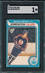 1979 O-Pee-Chee #18 Wayne Gretzky SGC 1 *Rookie*