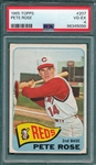 1965 Topps #458 Pete Rose PSA 4