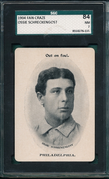 1904 Fan Craze Ossie Schreckengost SGC 84