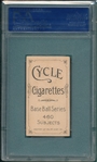 1909-1911 T206 Doyle, Portrait, Cycle Cigarettes, PSA 4 *460 Series*